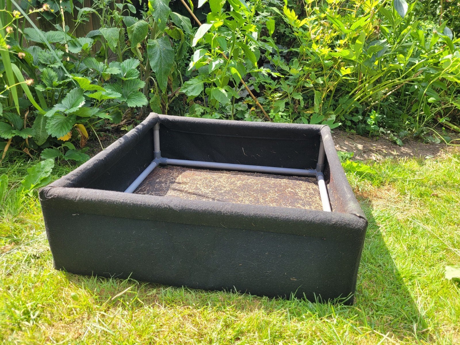 Makkelijke Moestuin bak voor tuin of balkon, Overige materialen, Gebruikt, Minder dan 30 cm, Vierkant