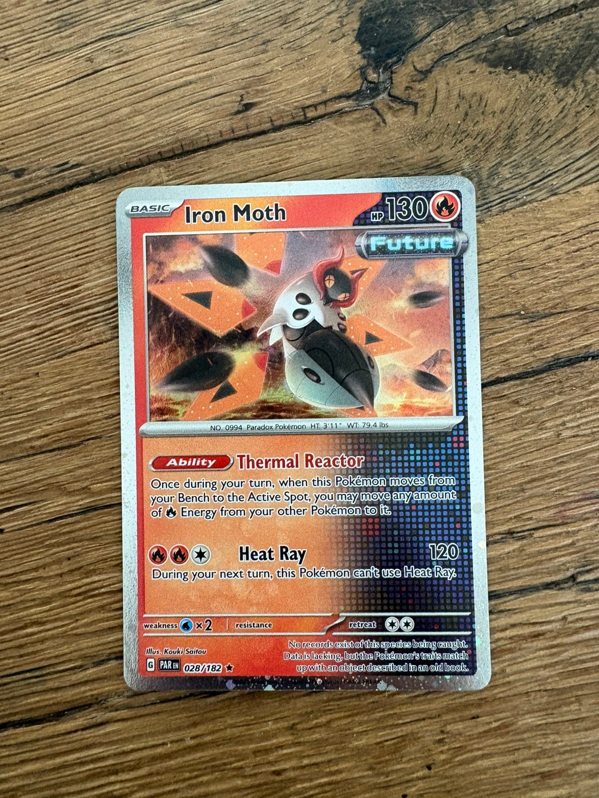 Cosmos Iron Moth van Paradox Rift 028/182, Ophalen of Verzenden, Zo goed als nieuw