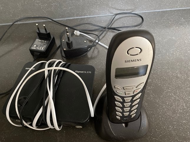 Siemens Gigaset SL370 draadloze telefoon - Perfecte staat, Ophalen of Verzenden, Zo goed als nieuw, 1 handset