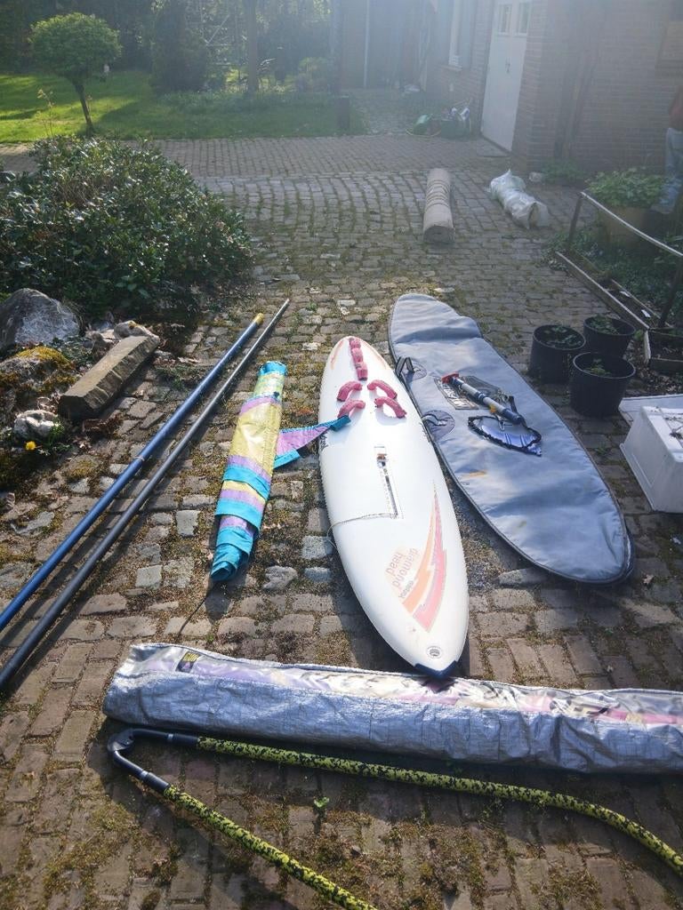Wind surf bord, Ophalen, 250 tot 300 cm, Gebruikt, Met draagtas
