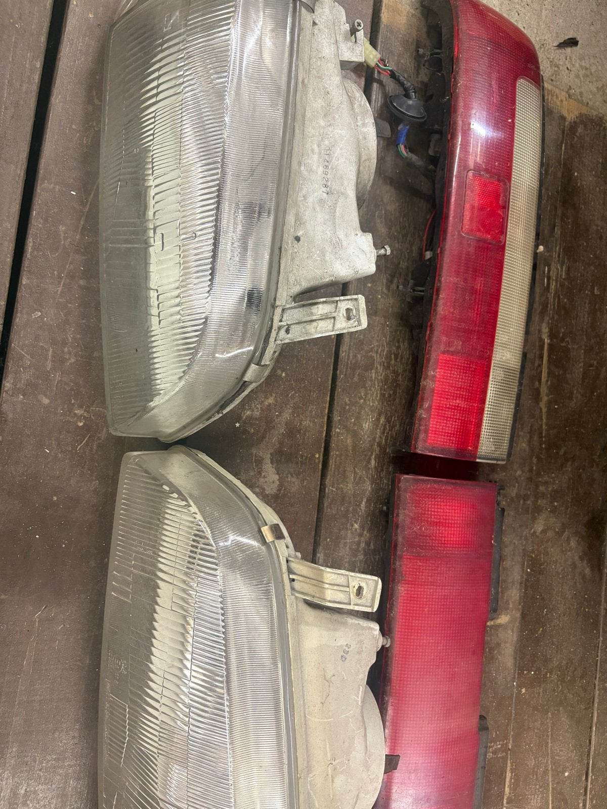 Suzuki Swift mk2 Koplampen met knipperlichten compleet, Ophalen of Verzenden, Gebruikt, Suzuki