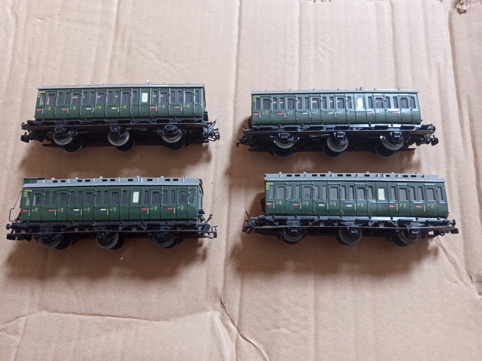Märklin 4004 3* en 4005, Hobby en Vrije tijd, Ophalen of Verzenden, Wisselstroom, Wagon, Märklin