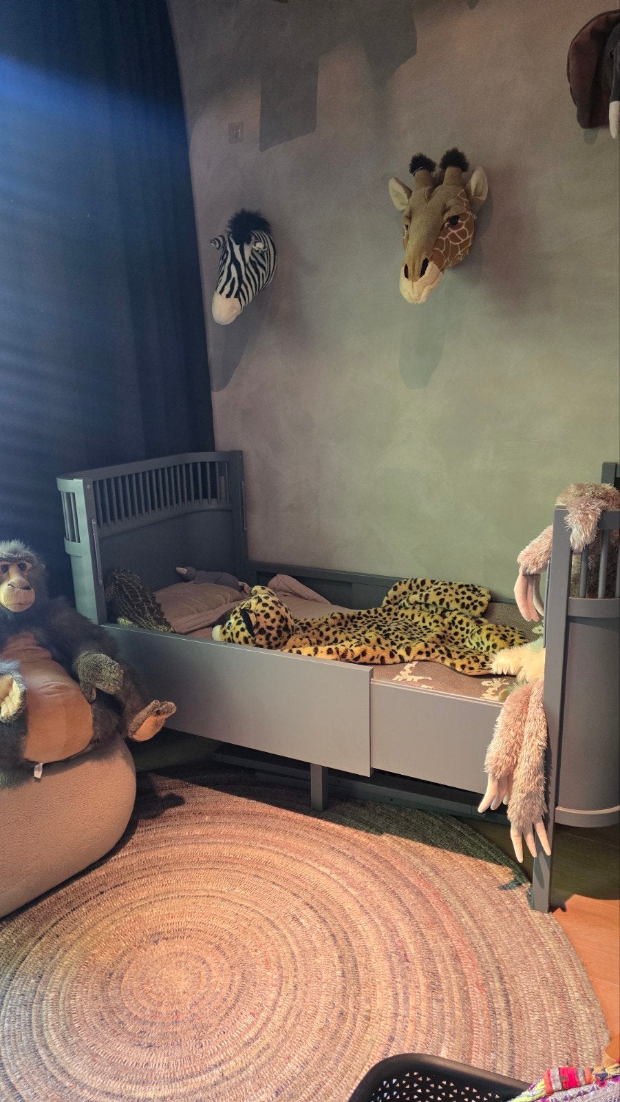Sebra Meegroeibed Kili Grijs 0-7 jaar met matras, Kinderen en Baby's, Kinderkamer | Bedden, Ophalen, 70 tot 85 cm, 140 tot 160 cm