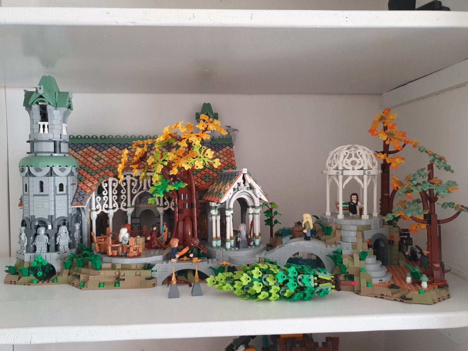 LEGO Icons 10316 Lord of the Rings Rivendell, Ophalen, Lego, Zo goed als nieuw, Compleet