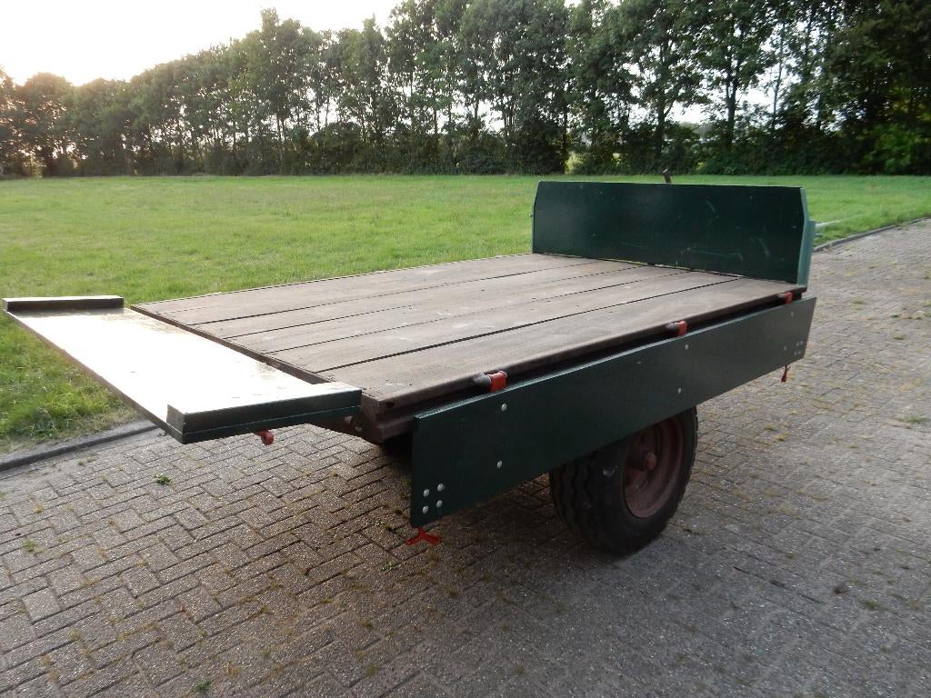 kar, 100 liter of meer, Ophalen of Verzenden, Gebruikt, Transportkar