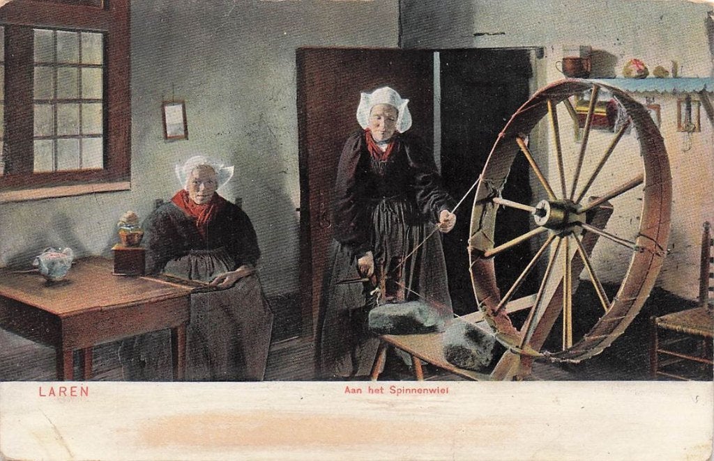 702-173-031 Laren Aan Het Spinnenwiel, Verzenden, Voor 1920, Noord-Holland