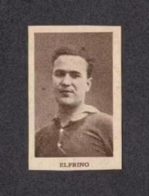 Voetbalplaatje Elfring Den Haag Quick 1931 (184)., Ophalen of Verzenden, Zo goed als nieuw