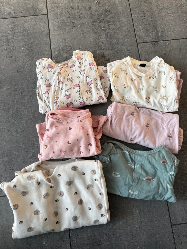 Set van 7 pyjama's maat 62/68, Ophalen of Verzenden, Gebruikt, Jongetje of Meisje, Nacht- of Onderkleding