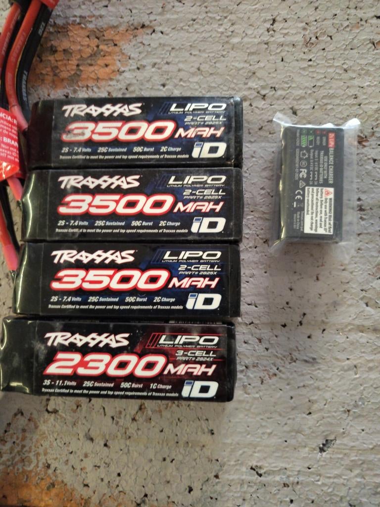 Traxxas lipos aangeboden, Ophalen of Verzenden, Gebruikt