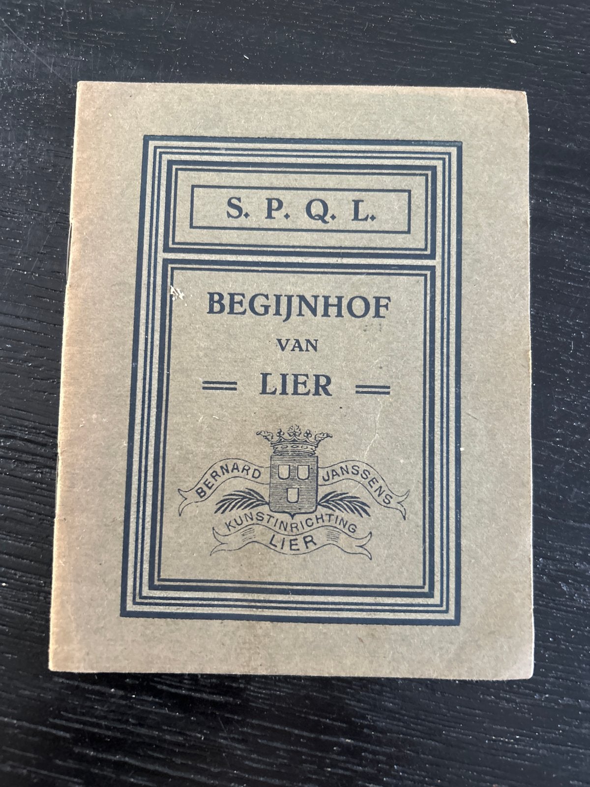 Begijnhof van Lier - Bernard Janssens (oud boekje), Ophalen of Verzenden, Gelezen, Christendom | Katholiek