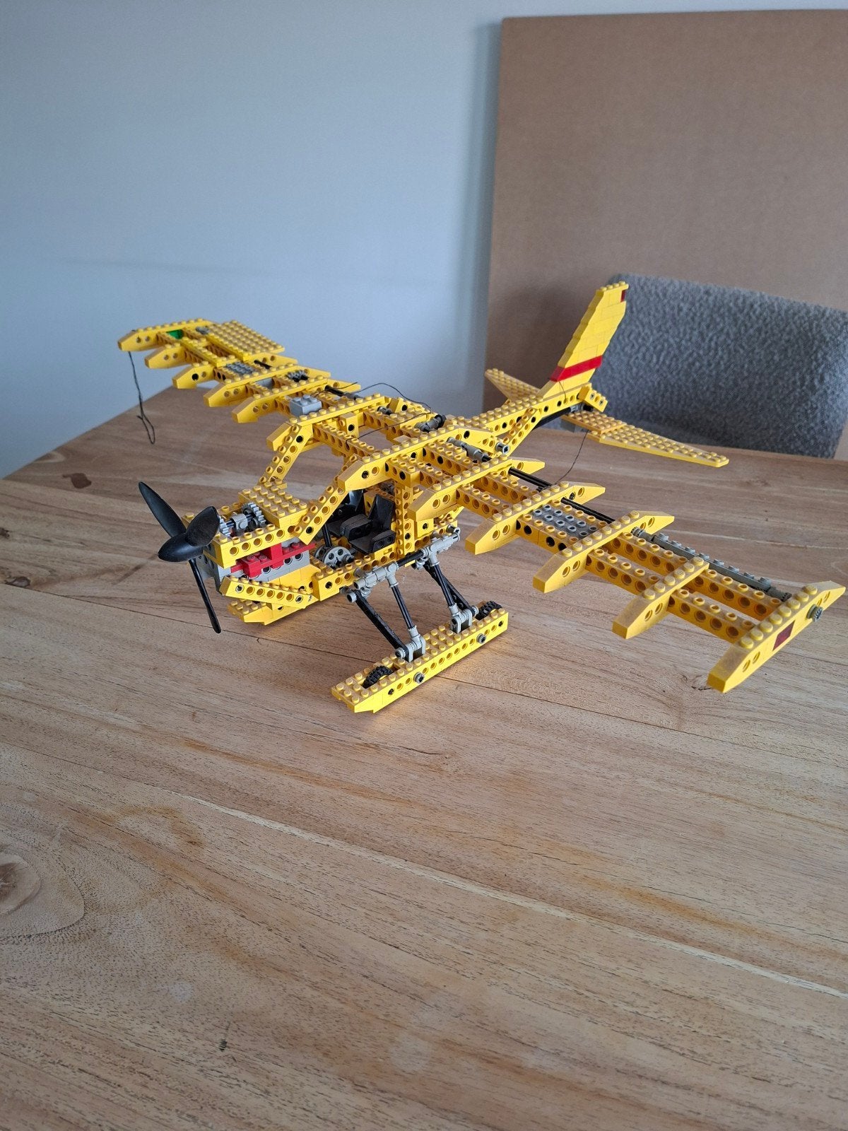 Lego Technic Vliegtuig (vleugel gebroken), Ophalen of Verzenden, Gebruikt