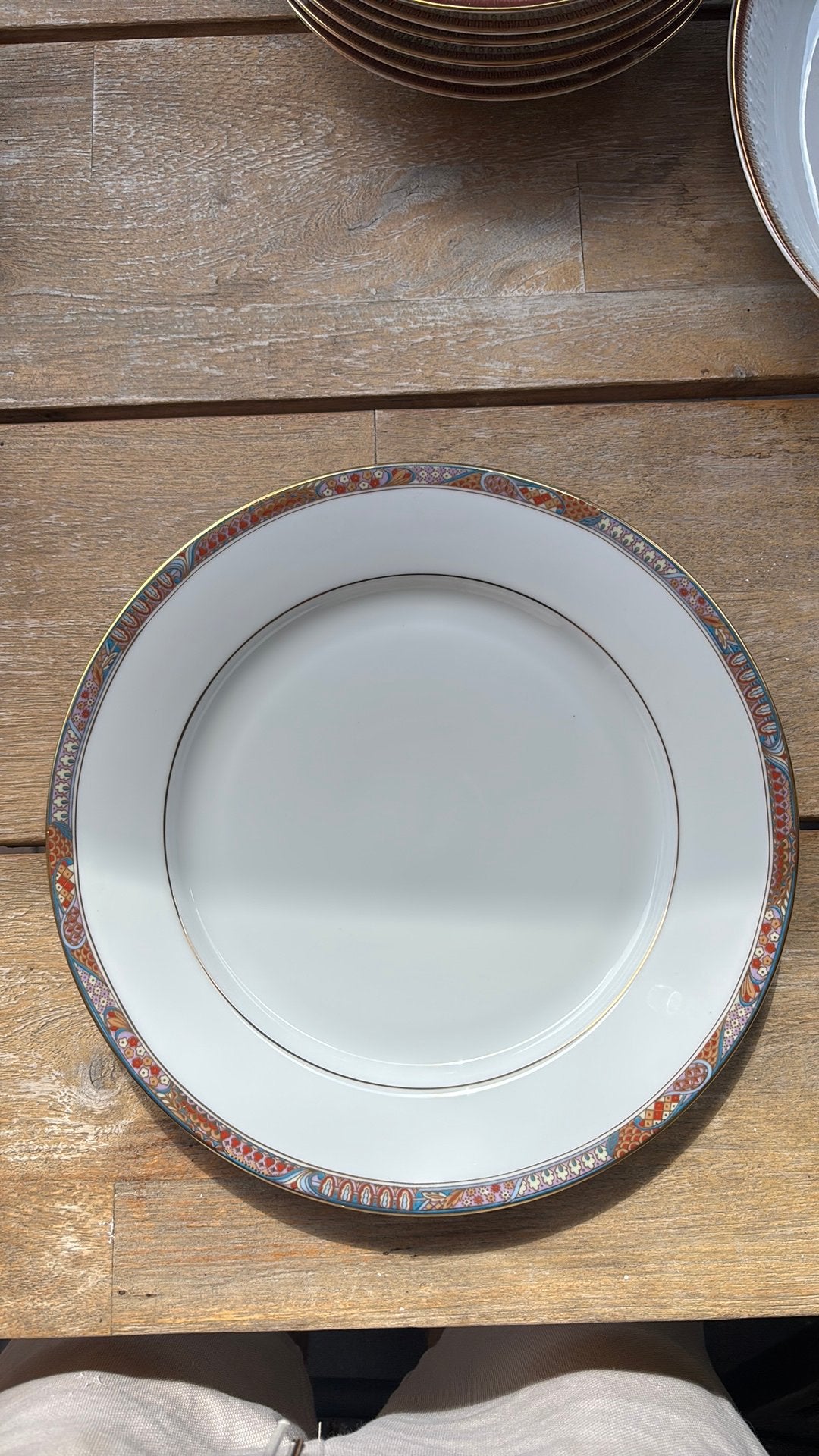 Laklain bord 31cm, Ophalen of Verzenden