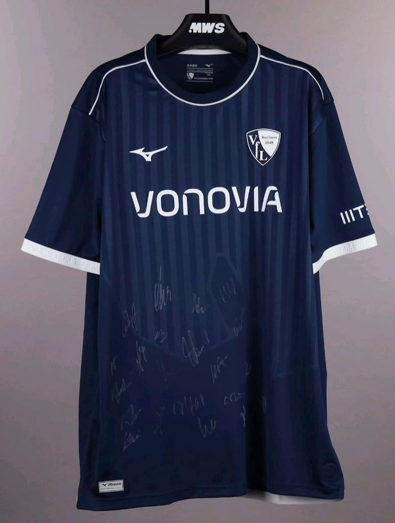 Origineel gesigneerd voetbalshirt VfL Bochum 1848 elftal., Verzamelen, Ophalen of Verzenden, Nieuw, Buitenlandse clubs, Shirt