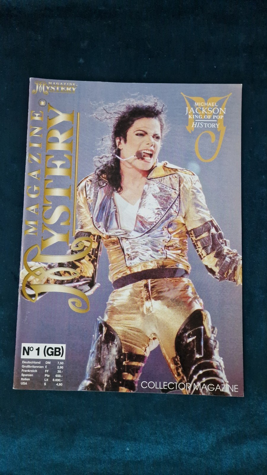 Mystery Magazine nr. 1 - Michael Jackson Collector Magazine, Verzenden, Zo goed als nieuw, Boek, Tijdschrift of Artikel
