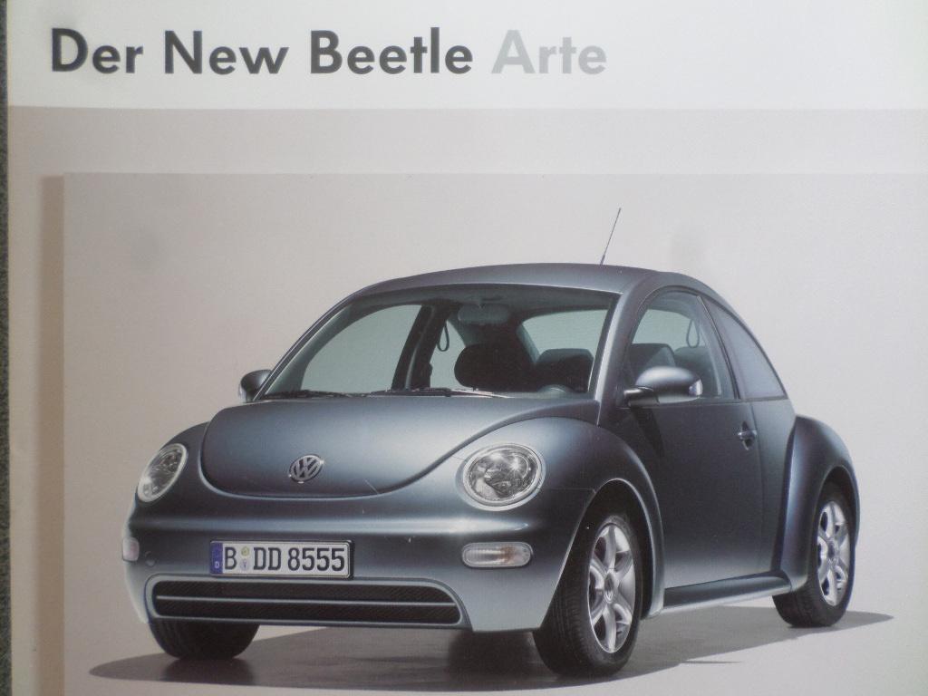 Volkswagen VW Beetle Arte Brochure, Ophalen of Verzenden, Zo goed als nieuw, Volkswagen