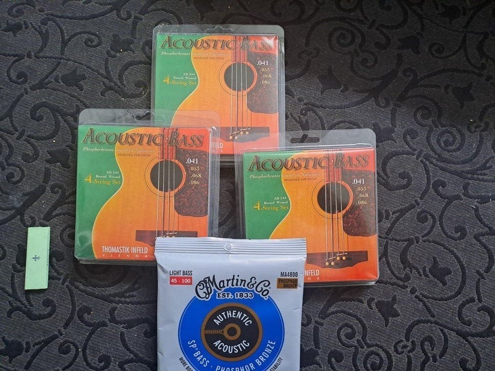 snaren voor akoestische bas.  Nieuw in verpakking, Ophalen of Verzenden, Nieuw