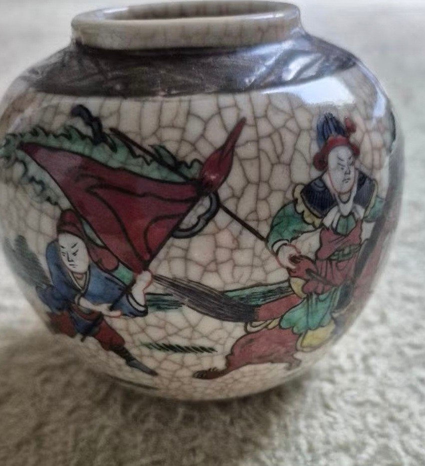 Porseleinen gemberpot, Antiek en Kunst, Antiek | Porselein, Ophalen of Verzenden
