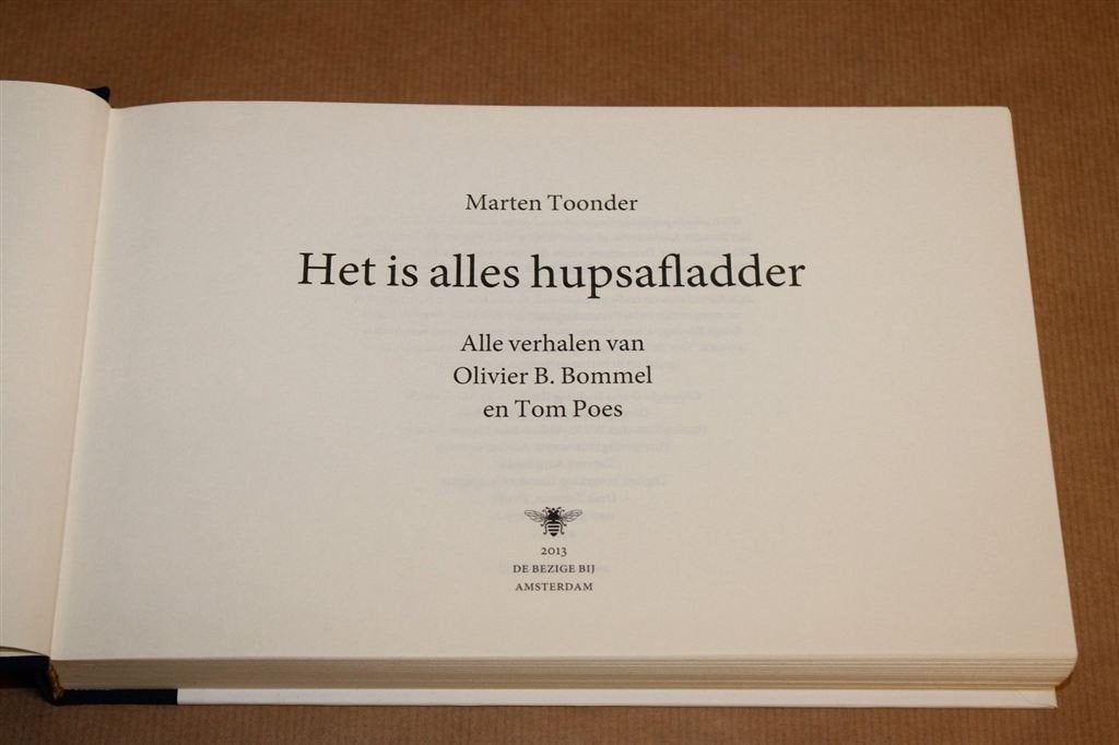 Het is Alles Hupsafladder — Marten Toonder, dl. 25, Boeken, Eén stripboek, Ophalen of Verzenden, Gelezen