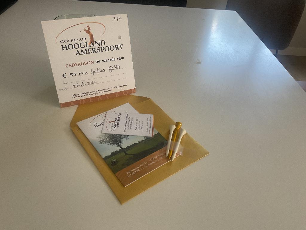 Golfles GCHA (golfclub Hoogland Amersfoort), Ophalen of Verzenden, Nieuw