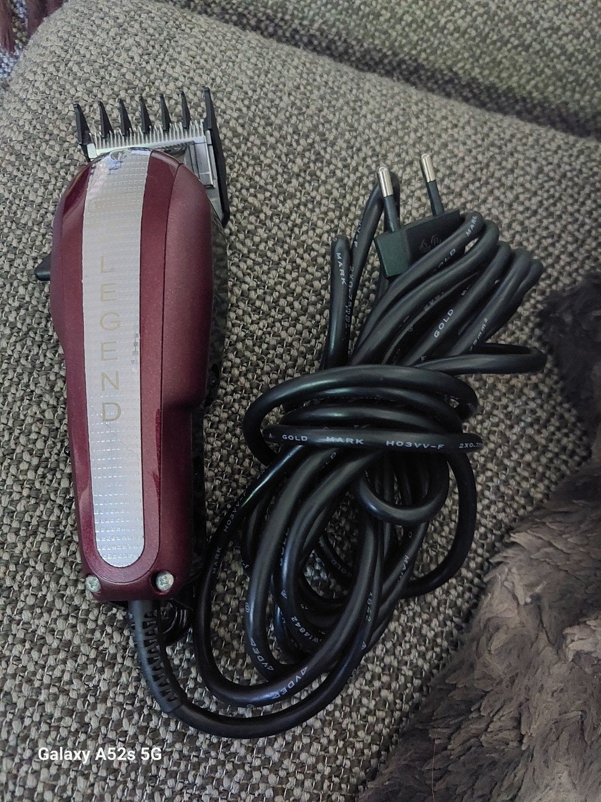 WAHL STAR LEGENS tondeuse met snoer., Ophalen, Haarverzorging