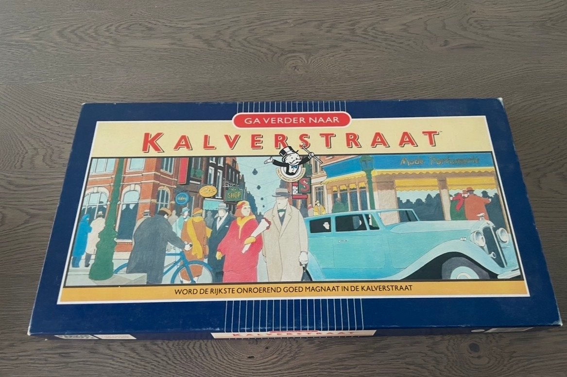 Ga Verder Naar Kalverstraat Bordspel (Monopoly variant), Hobby en Vrije tijd, Gezelschapsspellen | Bordspellen, Drie of vier spelers