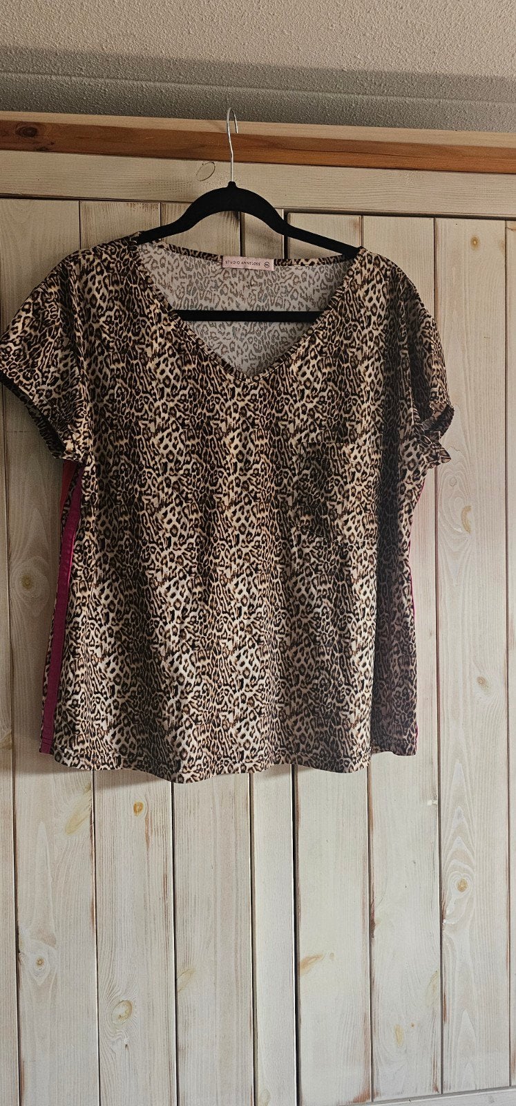 Studio Anneloes, top, XXL, panter, Studio Anneloes, Bruin, Maat 46/48 (XL) of groter, Ophalen of Verzenden
