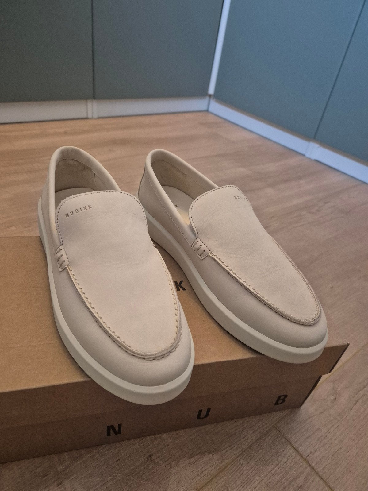 Nubikk Joro Mio beige loafers - nieuw (maat 42), Loafers, Nubikk, Overige kleuren, Nieuw