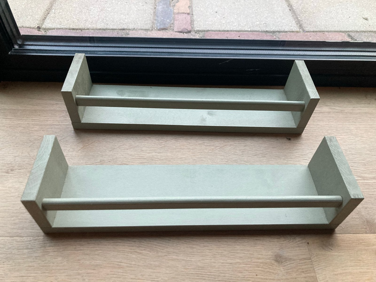 2x IKEA Bekvam kruidenrekje - Houten wandrekjes, Hout, IKEA, Ophalen, Beige