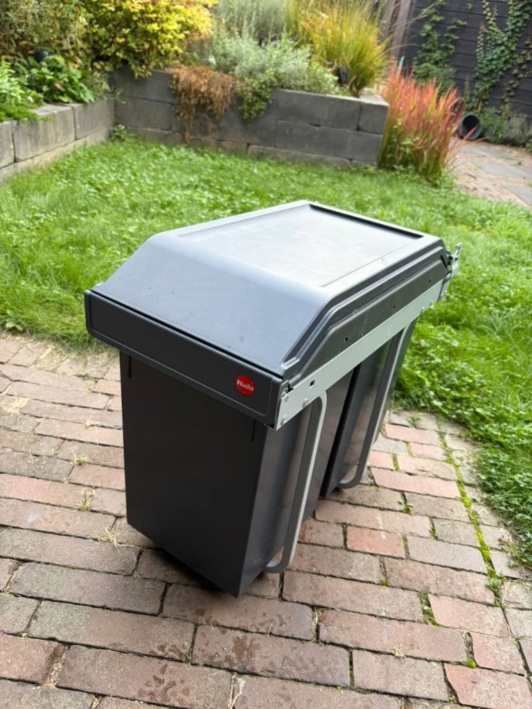 Hailo inbouw afvalemmer voor keukenkastje, 40 liter of meer, Ophalen of Verzenden, Nieuw, Kunststof