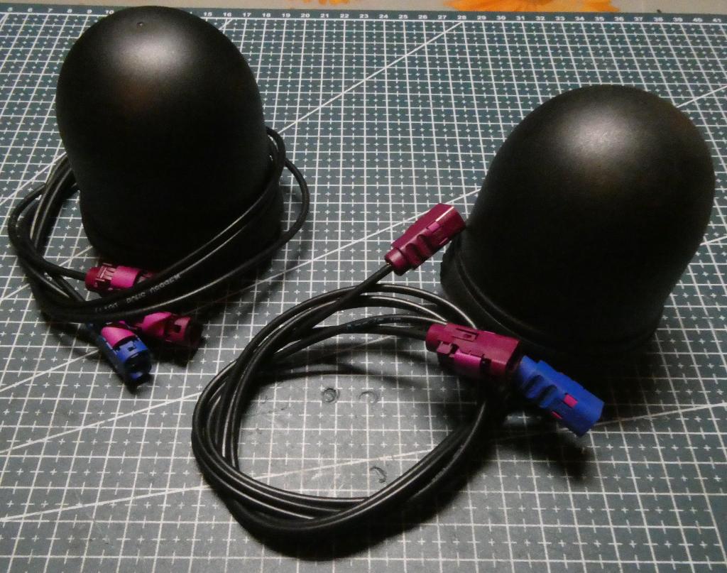 Dak combi antennes GPS GSM met Fakra Connector stekker, Ophalen of Verzenden, Nieuw