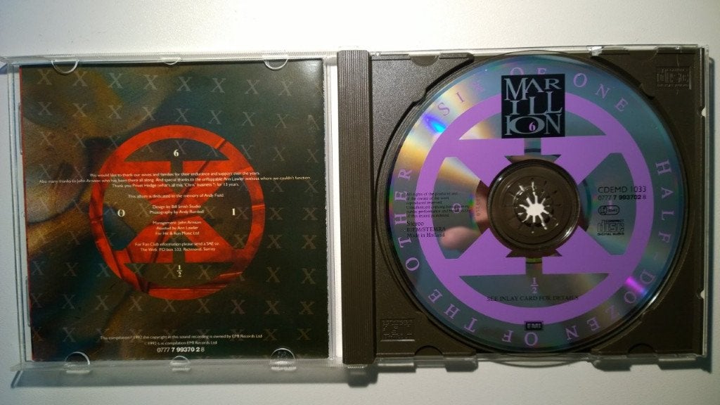 Marillion - 1982-1992 A Singles Collection, Ophalen of Verzenden, Zo goed als nieuw, Poprock, Album