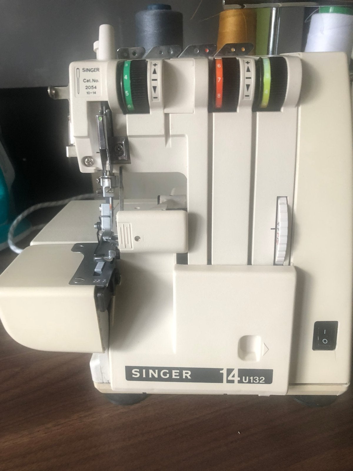 Singer Lock machine 14u132, Ophalen of Verzenden, Gebruikt, Lockmachine, Singer