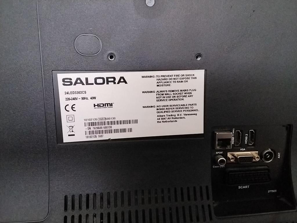 Led tv salora, Ophalen of Verzenden, 50 Hz, Overige merken