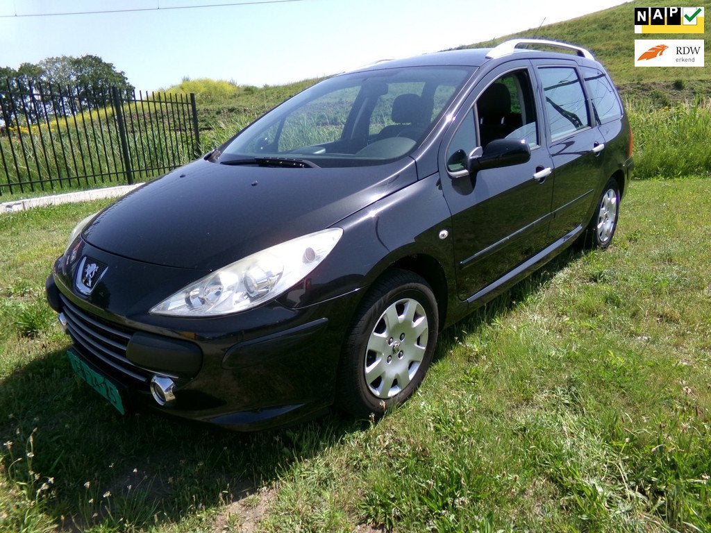 Peugeot 307 SW 1.6-16V 7 persoons, Stof, Gebruikt, 4 cilinders, 715 kg