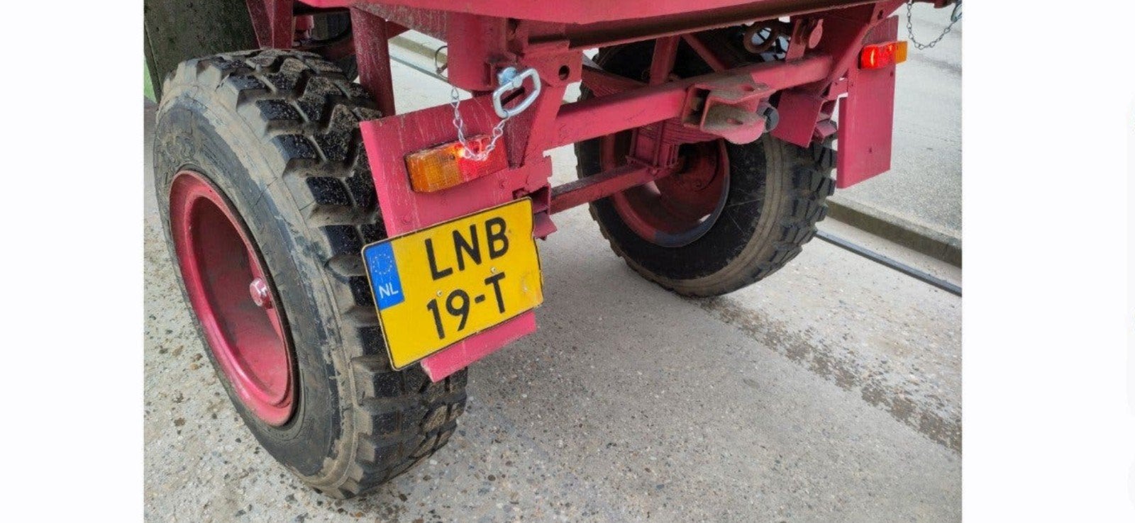Landbouw kieper 3 zijdig krone 8 ton schamel unimog, Ophalen of Verzenden, Transport
