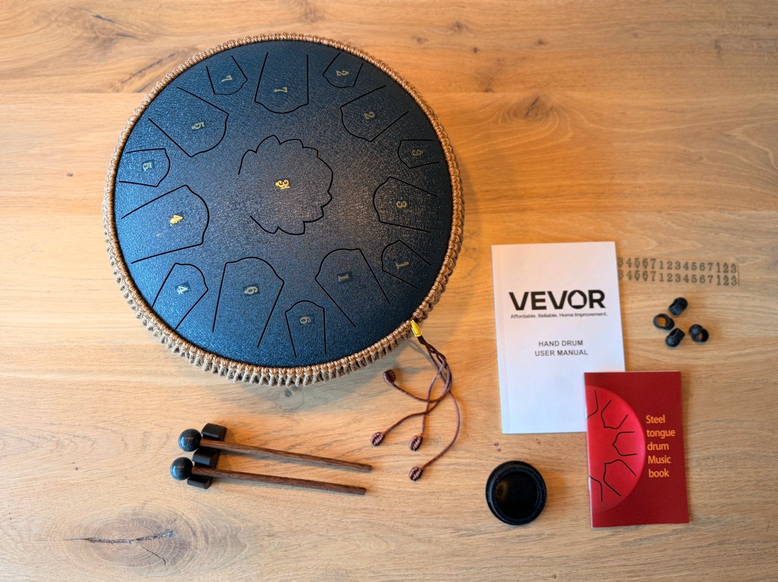 Nieuwe Tongue Drum / Handpan - Yoga & Meditatie (36 cm!), Ophalen, Nieuw, Melodische percussie