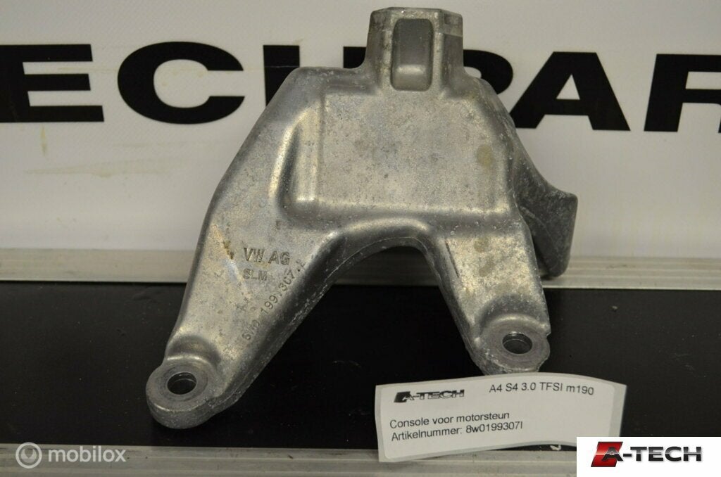 Motorsteun Audi A4 B9 2.9 TFSI RS4  ('15-'18) 8w0199307l, Auto-onderdelen, Motor en Toebehoren, Audi, Gebruikt, Audi, Ophalen of Verzenden