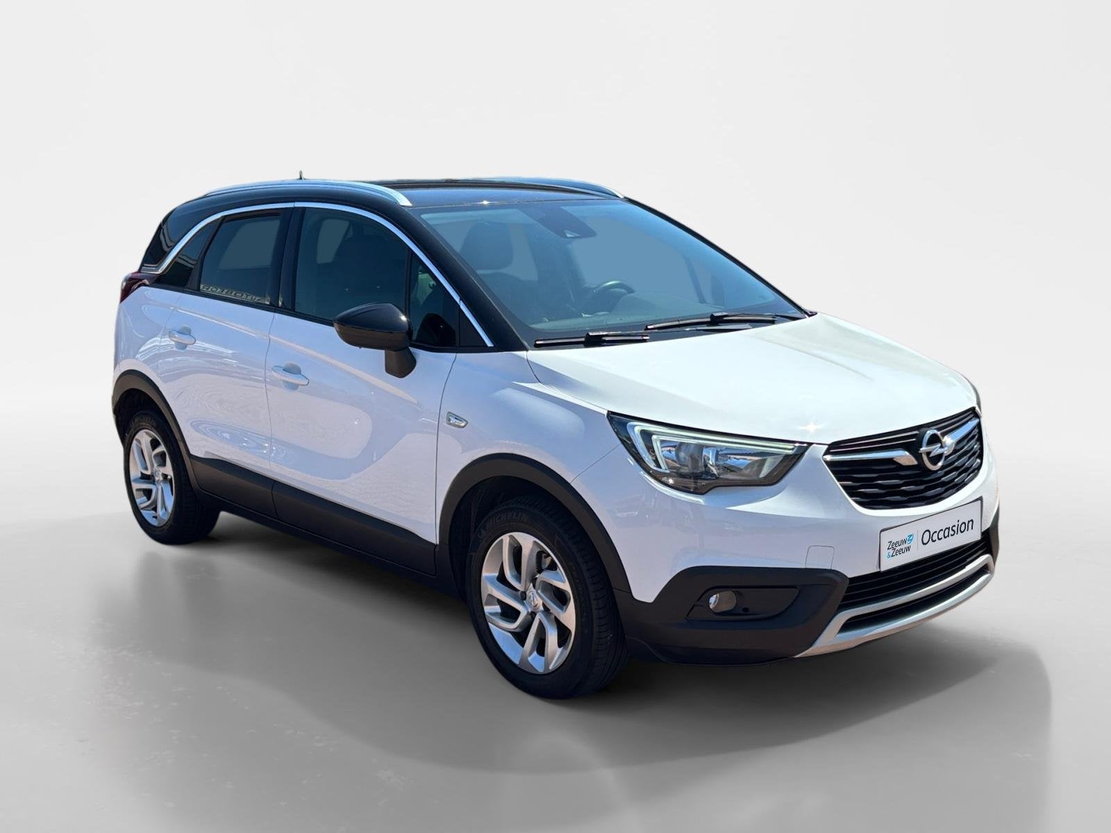 Opel Crossland X 1.2 Turbo Innovation *Navigatie*Trekhaak*Pa, Auto's, Voorwielaandrijving, 1199 cc, Wit, Origineel Nederlands