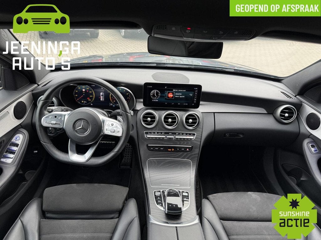 Mercedes C-klasse Estate 200 Business Solution AMG|Pano|Stoe, Auto's, Automaat, 4 cilinders, 1465 kg, 184 pk