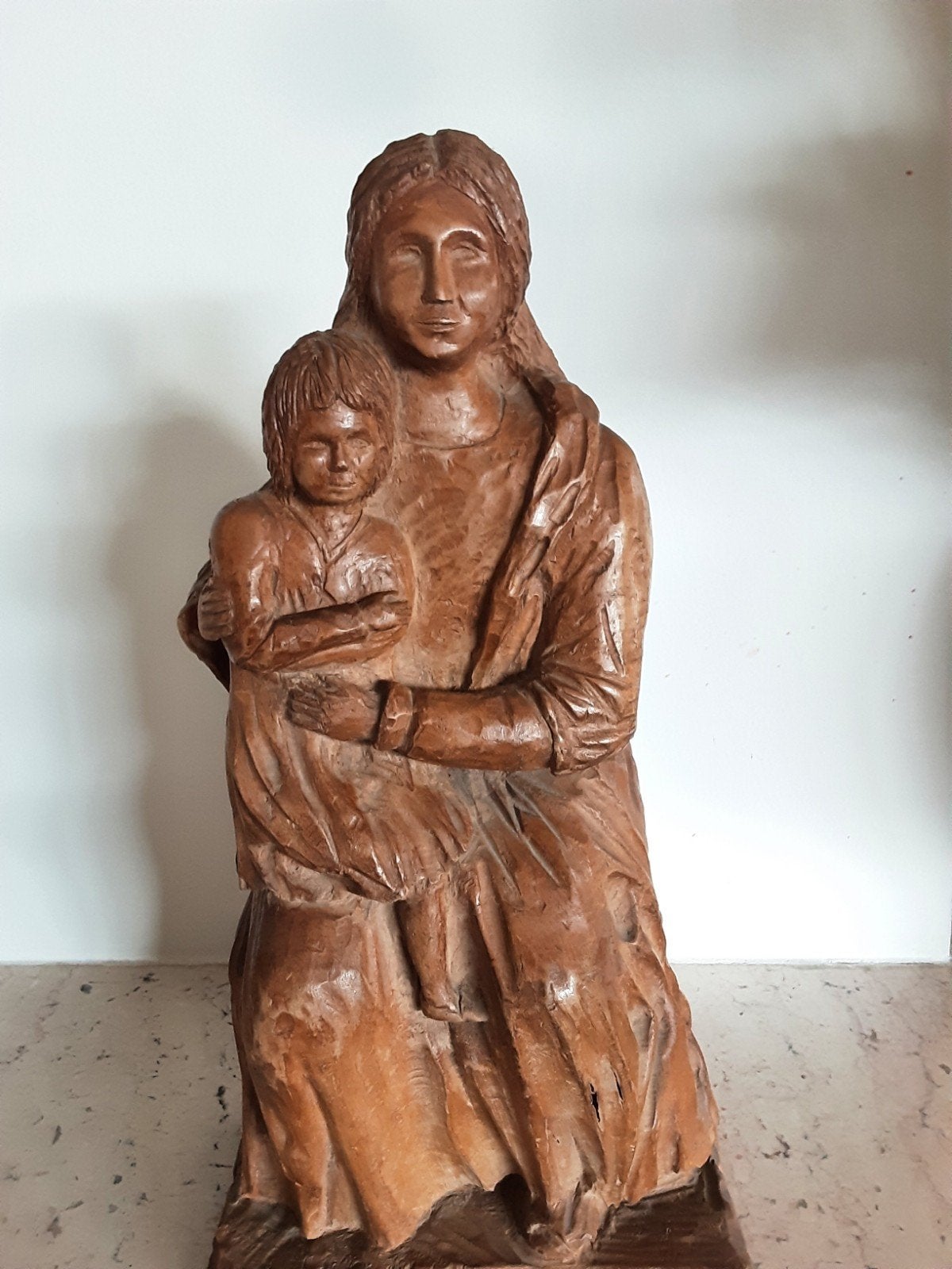 houten Mariabeeld, Antiek en Kunst, Ophalen