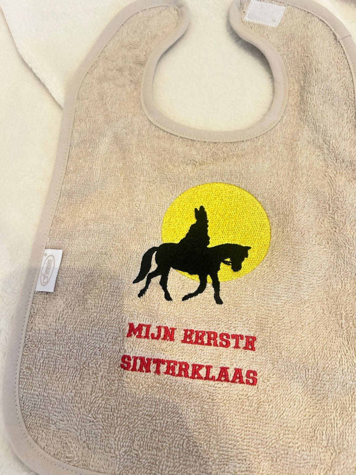 Sinterklaas cadeau baby slab beige, Ophalen of Verzenden, Nieuw