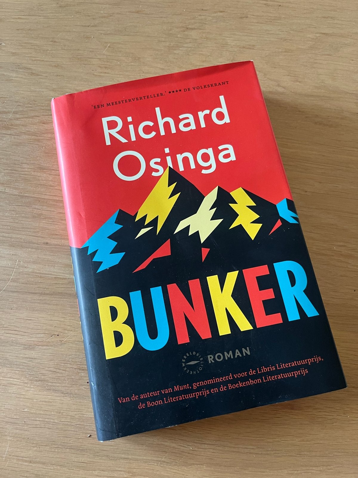 Bunker - Richard Osinga (Roman), Ophalen, Zo goed als nieuw, Nederland