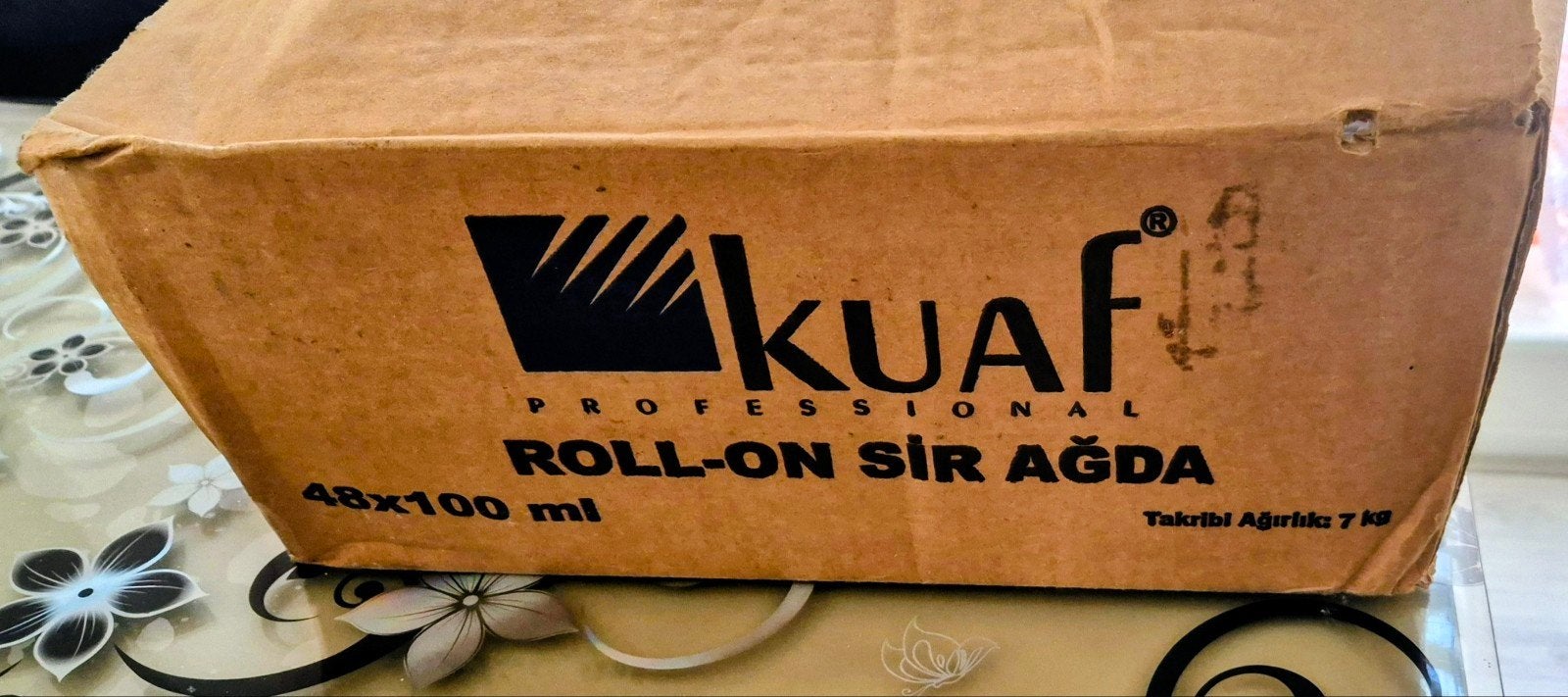 KUAaf Professional Roll-On Sir Ağda Titanium 100ml, Ophalen