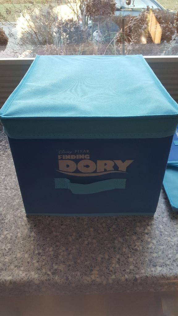 2 Finding Dory opbergdozen, opbergdoos. Disney.
Nieuw, Ophalen of Verzenden, Nieuw