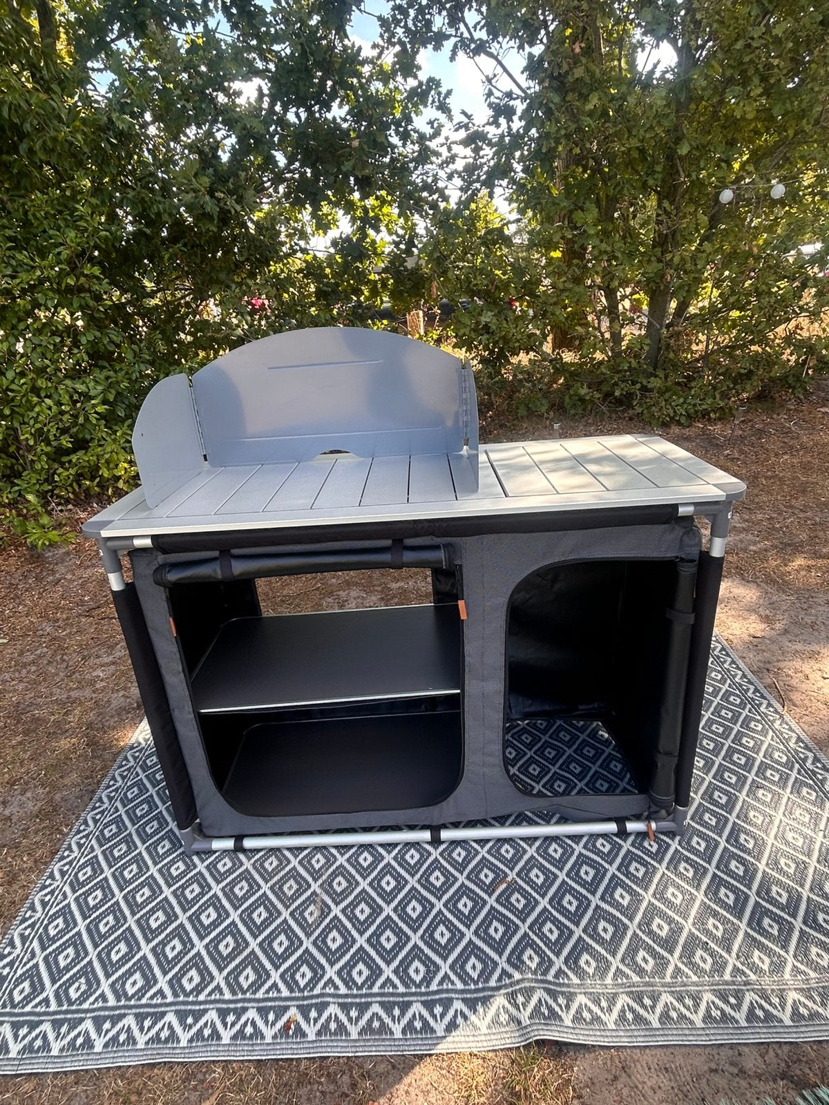 Camping keuken kast /gastoestel kast kamperen /buiten keuken, Ophalen, Zo goed als nieuw, Campingkast