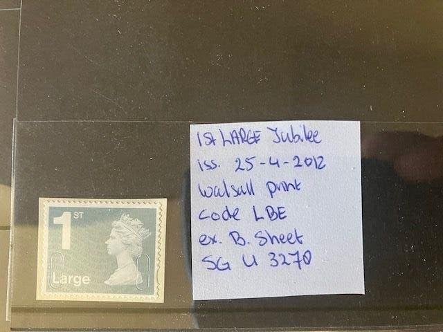 GB 1st LARGE Jubilee LBE, Verzenden, Postfris
