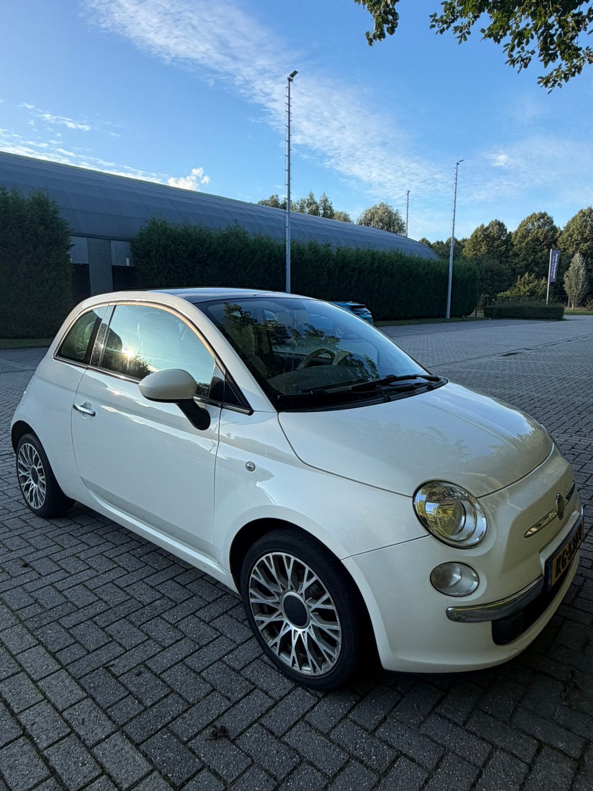 Fiat 500 1.2 69pk 2013 Wit Benzinemotor, Euro 5, Verwarmde buitenspiegels, 1242 cc, 4 cilinders