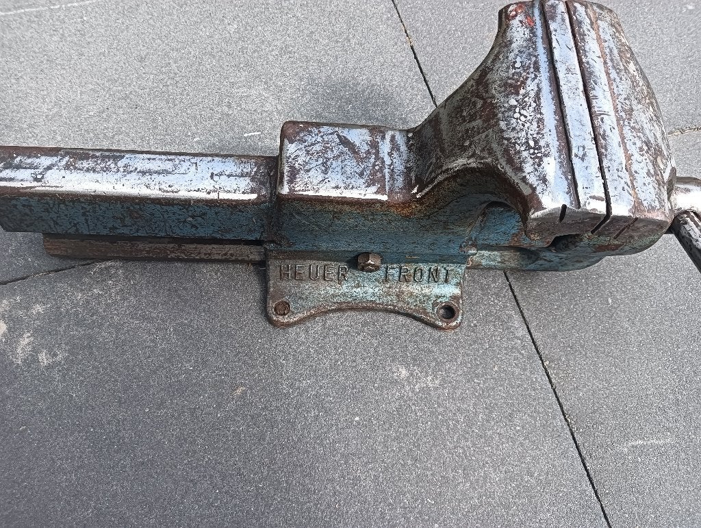 Bankschroef, Ophalen, Gebruikt, Bankschroef