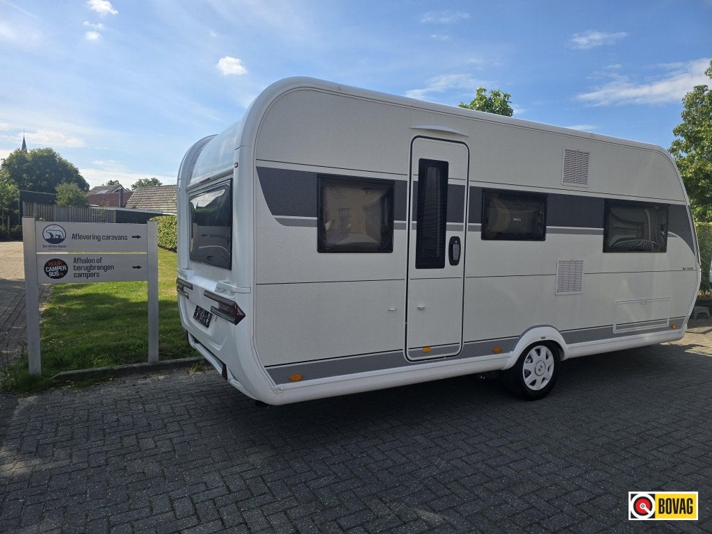 Hobby De Luxe 495 UL Truma mover + duocontrol, Rondzit, Bedrijf, 4 tot 5 meter, Tot en met 4