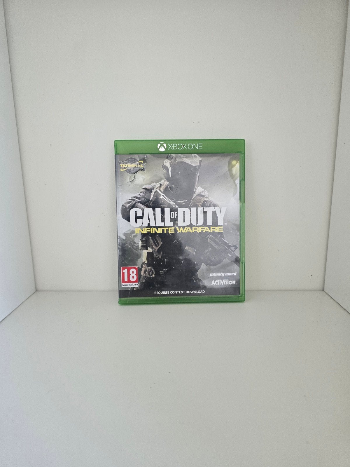 Call of Duty Infinite Warfare Xbox One (hoesje gebroken), Ophalen of Verzenden, Gebruikt, Shooter, Vanaf 18 jaar